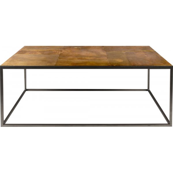 Messing sofabord 110x55 cm - Kobber