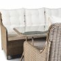 Loungegruppe Rgrund - Beige syntetisk rattan