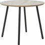 Aalst sofabord 55 cm - Sort/beige