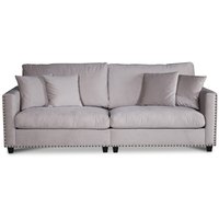 Avenue 4-personers sofa - Beige (Fløjl) Avenue 4-personers sofa - Beige (Fløjl)