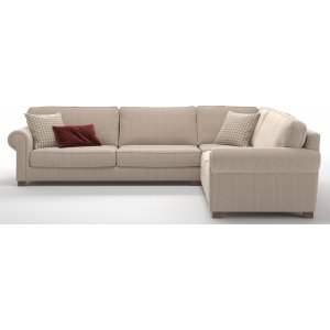 Panama hjrnesofa - Creme