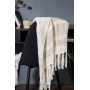 Bondi plaid 130x170 cm - Beige/brun/hvid