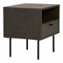 Kyoto sidebord - Rget eg/sort