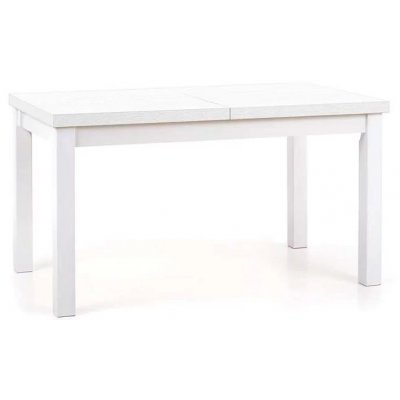 Callahan hvidt udtrkbart spisebord 90x140-220 cm