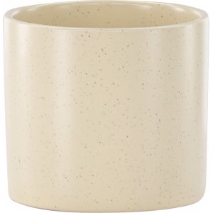 Sanne potte 11 x 10 cm - Beige/Sort