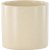 Sanne potte 11 x 10 cm - Beige/Sort