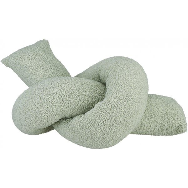 Knut pyntepude 45 x 30 x 20 cm - Lys turkis