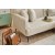 Revos divan sofa hjre - Creme