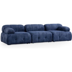 Petite 3-personers sofa - Bl