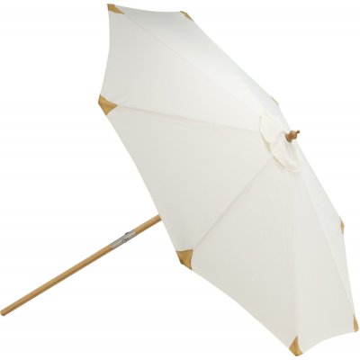 Cerox parasol - Natur/Hvid