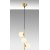 Domino loftslampe 11046 - Guld