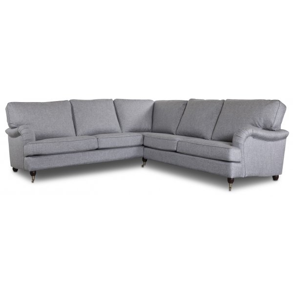 Howard Deluxe hjrnesofa - gr + Pletfjerner til mbler
