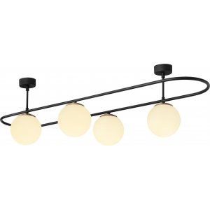 Abakus loftslampe 4891 - Sort/hvid