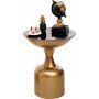 Kalk sidebord 46 cm - Guld