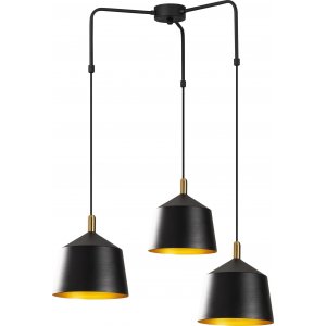 Samba loftslampe 6196 - Sort/guld