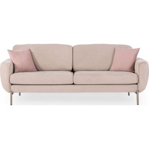 Mint 3-personers sofa - Powder pink