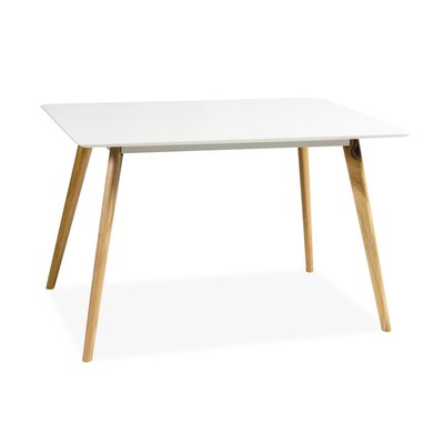 Spisebord Linkping 120 cm - Eg/hvid