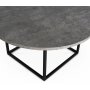 Sintorp rundt sofabord 90 cm - Beton (Eksklusivt laminat)
