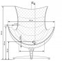 Ako design lnestol - Brunt lder