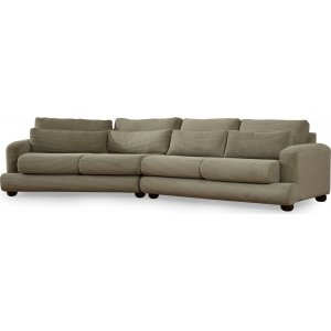 River 4-personers sofa venstre - Grn