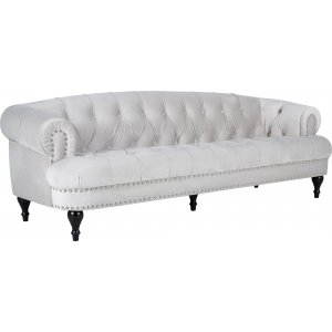 Oxford deluxe 3-personers sofa i beige fljl