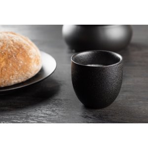 Wasi sabi kaffekop Ø8 cm - Sort Wasi sabi kaffekop Ø8 cm - Sort