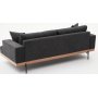 Liva 3-personers sofa - antracit