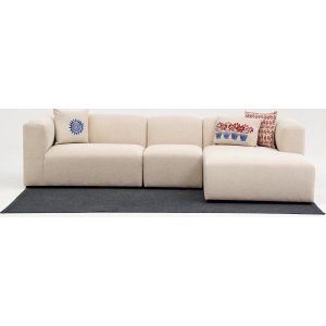 Linden divan sofa hjre - Creme