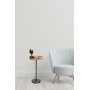 Stilfuldt sidebord 40 cm - Sort/eg