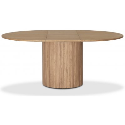 Nova spisebord kan forlnges 130-170 cm - Whitewash eg
