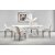 Ontario spisebord 160-200 x 89 cm - Hvid