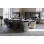 Bologna spisebord 200-240 cm - Sort / Eg (Aintwood)