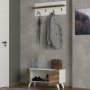 Lores hall mbler - Hvid/valnd