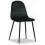 Smokey spisegruppe, rundt spisebord med 4 Carisma fljlstole - Mrkegrn + 3.00 x Mbelfdder