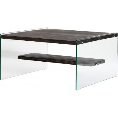 Aqua sofabord 75 x 75 cm - Antracit