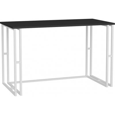 Kane skrivebord 120 x 60 cm - Hvid/antracit