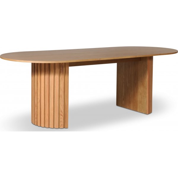 PiPi ovalt spisebord 230 cm - Olieret eg