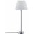 Kent bordlampe - Offwhite/krom - 58 cm