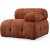 Petite 2-personers sofa - Orange