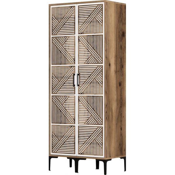 Kumsal garderobe 5 Valnd/hvid