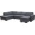 Solna U-sofa 304 cm - Venstre