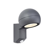 Tyfon Væglampe med sensor - Mørkegrå