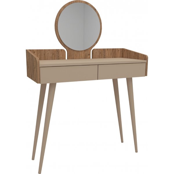 Trucco toiletbord 134 x 37 cm - Fyrretr/beige