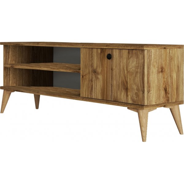 Retro mediebnk 120 cm - Valnd