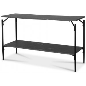 Wayne Console bord 135 x 90 cm - Gr marmor print