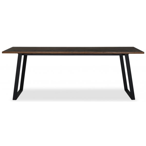 Edge spisebord 240x90 - Brunfarvet fiskeben (Outlet)