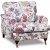 Spirit Howard lnestol i blomstret stof - Eden Parrot White/Purple + Mbelplejest til tekstiler