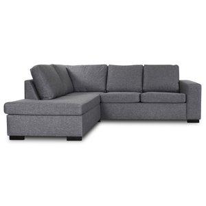 Solna sofa med ben ende 244 cm - Venstre + Pletfjerner til mbler