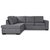 Solna sofa med ben ende 244 cm - Venstre + Pletfjerner til mbler