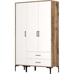 Kumsal garderobe 9 Valnd/hvid